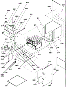 Cabinet Assembly parts for Amana Furnace GUCA070AX30/P1219302F from AppliancePartsPros.com