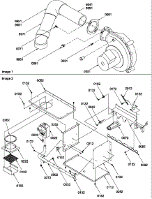 Blower Pipe Assembly / Manifold Assembly parts for Amana Heating Cooling Combined Unit GUD070X40B/P1213103F from AppliancePartsPros.com