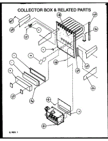 Collector Box & Related Parts parts for Amana Furnace GUD090C35A/P1164504F from AppliancePartsPros.com
