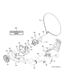 Gas Valve, Blower & Motor Assembly parts for Ge Laundry Center GUD27GSSM2WW from AppliancePartsPros.com