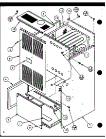 (Gui045c25a / P9898110f) (Gui070c30a / P9898111f) (Gui070c40a / P9898112f) (Gui090c30a / P9898113f) (Gui090c50a / P9898114f) parts for Amana Furnace GUI115C35A/P9898115F from AppliancePartsPros.com