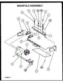 Manifold Assembly parts for Amana Furnace GUI115X35A/P1174506F from AppliancePartsPros.com