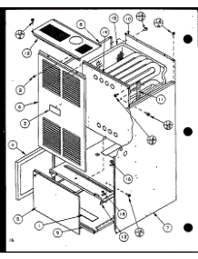 (Gui115c35a / P9898115f) (Gui115c50a / P9898116f) (Gui140c35a / P9898117f) (Gui140c50a / P9898118f) parts for Amana Furnace GUI140C35A/P9898117F from AppliancePartsPros.com