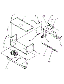 Manifold Assembly parts for Amana Heating Cooling Combined Unit GUIA115B50/P1206607F from AppliancePartsPros.com