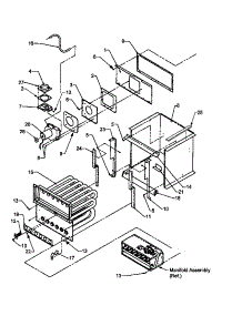 Collector Box & Vent Assembly parts for Amana Heating Cooling Combined Unit GUIB045CX30/P1207701F from AppliancePartsPros.com