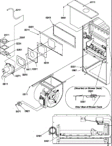 Vent Systems / Controls parts for Amana Furnace GUID045CX30/P1220501F from AppliancePartsPros.com