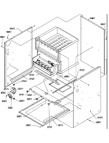 Outer Cabinet parts for Amana Furnace GUID070CA40/P1220603F from AppliancePartsPros.com
