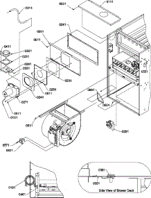 Vent System / Controls parts for Amana Furnace GUIS140CA50/P1211008F from AppliancePartsPros.com