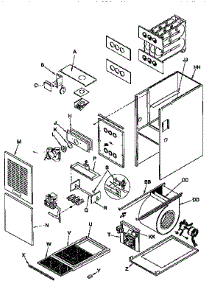 Non-Functional Replacement parts for Arcoaire Furnace GUJ050N12B1 from AppliancePartsPros.com