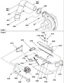 Blower Pipe Assembly / Manifold Assembly parts for Amana Heating Cooling Combined Unit GUX090X35B/P1213004F from AppliancePartsPros.com