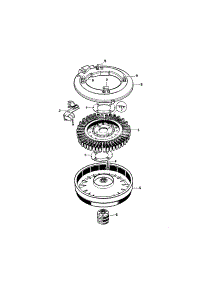 Motor parts for  Washer GWL10-96144 from AppliancePartsPros.com