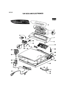 Top Deck Assy parts for  Washer GWL15-96155B from AppliancePartsPros.com