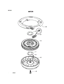 Motor Assy parts for  Washer GWL15-96155B from AppliancePartsPros.com