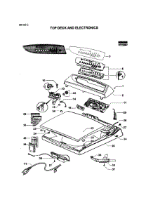 Top Deck Assy parts for  Washer GWL15-96155C from AppliancePartsPros.com