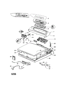 Top Deck And Electronics parts for  Washer GWL15-96200A from AppliancePartsPros.com