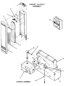 Cabinet And Body Assembly parts for Suburban Wall Heater GWW-20PT-LP from AppliancePartsPros.com