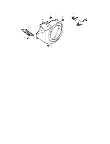 Fan Cover parts for Honda Lawn & Garden Engine GX270VWN2 from AppliancePartsPros.com