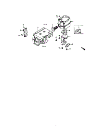 Muffler parts for Honda Lawn & Garden Engine GX270VWN2 from AppliancePartsPros.com