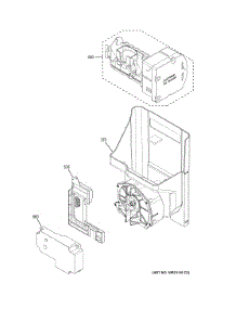 Ice Maker & Dispenser parts for Ge Bottom-Mount Refrigerator GYE18JMLTFES from AppliancePartsPros.com