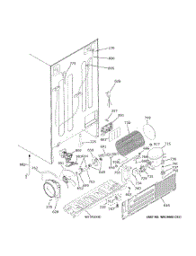 Machine Compartment parts for Ge Side-By-Side Refrigerator GZS22DMJPFES from AppliancePartsPros.com