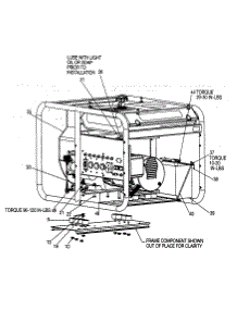 Back Cabinet parts for Porter Cable Generator H1000-1 from AppliancePartsPros.com