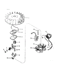 Magneto No. 29980 parts for Lauson Lawn & Garden Engine H22L-2038P from AppliancePartsPros.com
