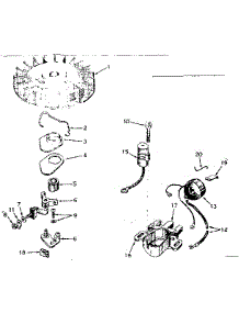 Magneto 610690A parts for Tecumseh Lawn & Garden Engine H25-25199H from AppliancePartsPros.com