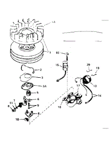 Magneto parts for Tecumseh Lawn & Garden Engine H30-35317M from AppliancePartsPros.com