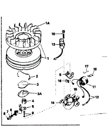 Magneto parts for Tecumseh Lawn & Garden Engine H30-35317N from AppliancePartsPros.com