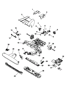Base Assy parts for Hoover Floor Scrubber Polisher H3060 from AppliancePartsPros.com