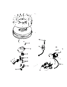 Magneto No. 610940 parts for Tecumseh Lawn & Garden Engine H35-45350J from AppliancePartsPros.com
