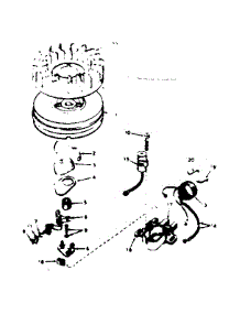 Magneto No. 610932 parts for Tecumseh Lawn & Garden Engine H35-45350K from AppliancePartsPros.com
