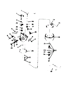 Carburetor No. 631070A parts for Tecumseh Lawn & Garden Engine H35-45350L from AppliancePartsPros.com
