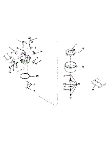 Carburetorno. 631070A parts for Tecumseh Lawn & Garden Engine H35-45370H from AppliancePartsPros.com