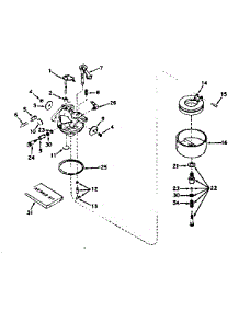Carburetor No. 631070A parts for Tecumseh Lawn & Garden Engine H35-45435J from AppliancePartsPros.com