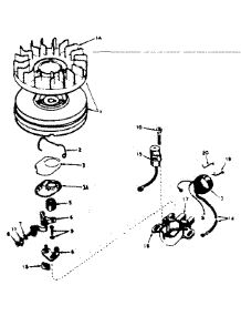 Magneto 610940A parts for Tecumseh Lawn & Garden Engine H35-45495M from AppliancePartsPros.com
