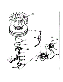 Magneto 610940A parts for Tecumseh Lawn & Garden Engine H35-45509M from AppliancePartsPros.com