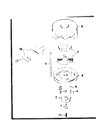 Rewind Starter No. 590420 parts for Tecumseh Lawn & Garden Engine H35-45566N from AppliancePartsPros.com