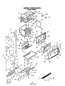 Upper Oven parts for Roper Gas Range H6358*1 from AppliancePartsPros.com