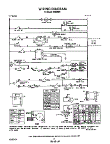 Wiring Diagram parts for Roper Gas Range H8858*0 from AppliancePartsPros.com