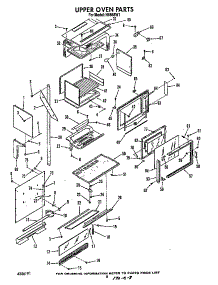 Upper Oven parts for Roper Gas Range H8858*1 from AppliancePartsPros.com