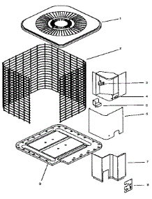 Non-Functional parts for Icp Central Air Conditioner H8S530A3V1 from AppliancePartsPros.com