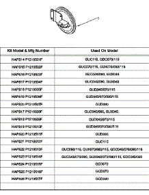 (Haps14 / P1210501f) (Haps15 / P1210502f) (Haps16 / P1210503f) (Haps17 / P1210504f) (Haps17 / P1210508f) (Haps18 / P1210505f) (Haps18 / P1210509f) (Haps19 / P1210506f) (Haps19 / P1210510f) (Haps20 / P1210507f) (Haps20 / P1210511f) (Haps21 / P1210512f) parts for Amana Heating Cooling Combined Unit HAPS18/P1210505F from AppliancePartsPros.com
