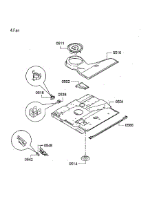 Convection parts for Bosch Electric Wall Oven HBE5452UC/30 from AppliancePartsPros.com