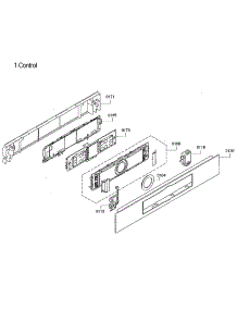 Control Panel parts for Bosch Electric Wall Oven HBE5452UC/35 from AppliancePartsPros.com
