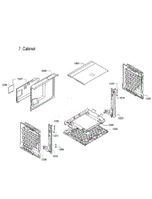 Frame parts for Bosch Electric Wall Oven HBE5452UC/35 from AppliancePartsPros.com