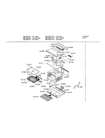 Cavity parts for Bosch Electric Wall Oven HBL436AUC from AppliancePartsPros.com