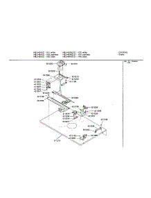 Internal Top Panel parts for Bosch Electric Wall Oven HBL445AUC from AppliancePartsPros.com