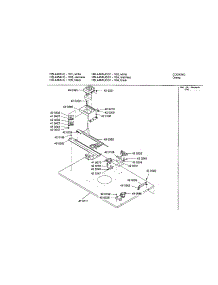 Internal Top Panel parts for Bosch Electric Wall Oven HBL446AUC from AppliancePartsPros.com