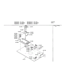 Upper Internal Panel parts for Bosch Electric Wall Oven HBL455AUC from AppliancePartsPros.com